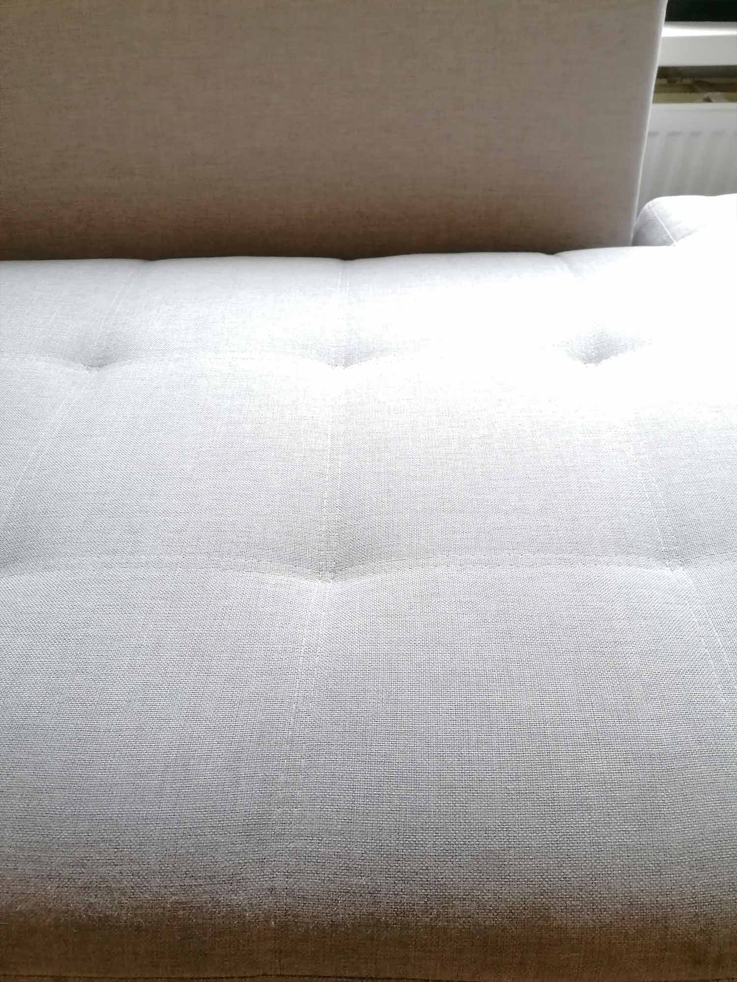 Bank laten reinigen - After