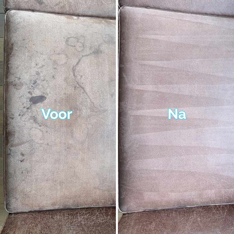 Bankreiniging Drenthe - Microvezel microleder bank laten reinigen Assen